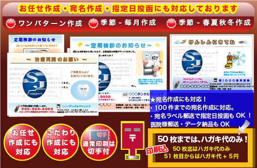 リコールはがき詳細