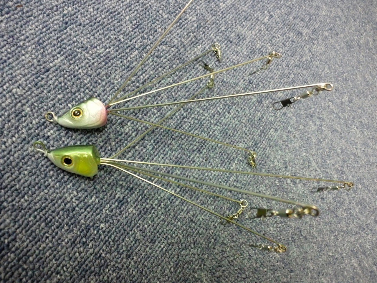 Emerillon Peche Leurre Parapluie Pêche 5 Bras - Alabama Rig