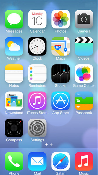 Ios7発表 フラットデザイン壁紙 Iphone5 壁紙 思わず自慢したくなる おもしろい かっこいい壁紙まとめ Naver まとめ