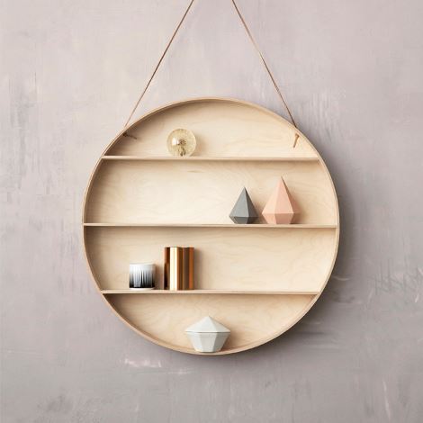 The Round Dorm shelf