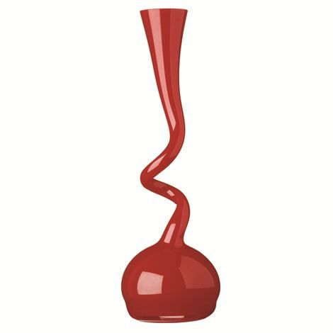 Swing vase red