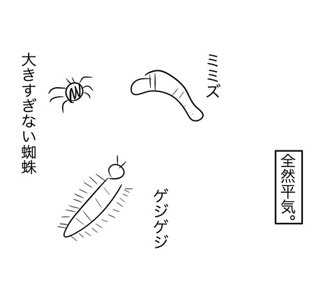 平気な虫1