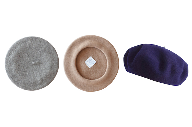 Elosegui（エロセギ） 節約 ベレー帽 ネイビー ウール ELOSEGUI