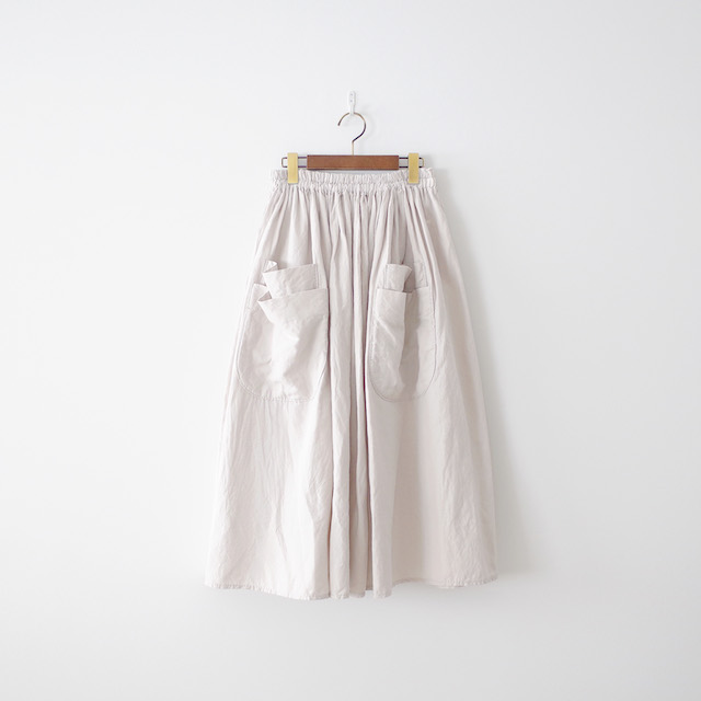 homspun L/Cツイル ダブルポケット ギャザースカート : diance blog