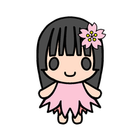 桜背景透過