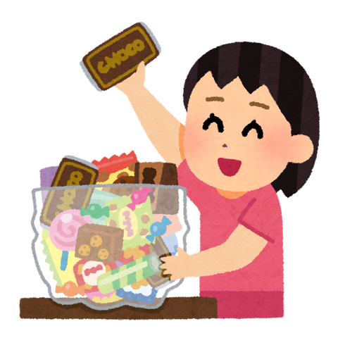 【急募】お菓子を食べない方法！！　