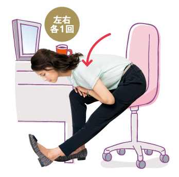 デスク周りで2