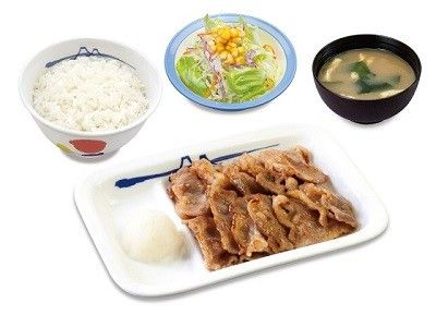 カルビ焼肉定食