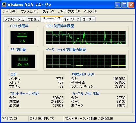 タスクマネージャー