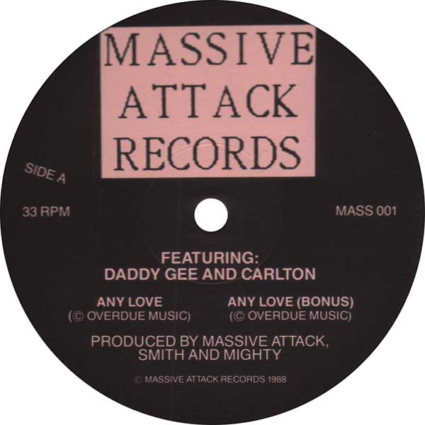 MASSIVE ATTACK『ANY LOVE』