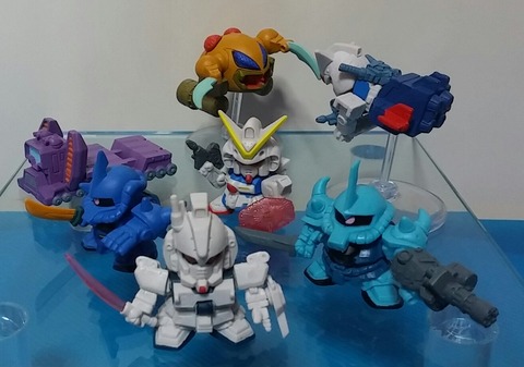 SDガンダムフルカラー STAGE28 リスト バンダイ ガシャポン 画像