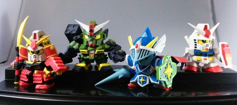 ◯*ム様 SDガンダム スクランブルコマンダー 騎士ガンダム フィギュア SDガンダムオリジナルリコレクションモデル スクランブルコマンダー