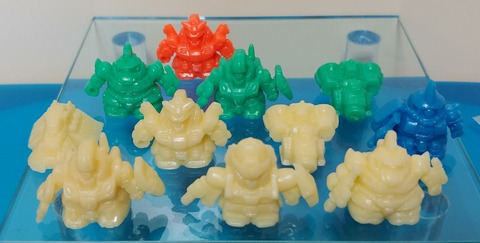 SDガンダム ブースターガンダム 蓄光　ガン消し SDガンダム ブースターガンダム 蓄光 ガン消し Yahoo!オークション