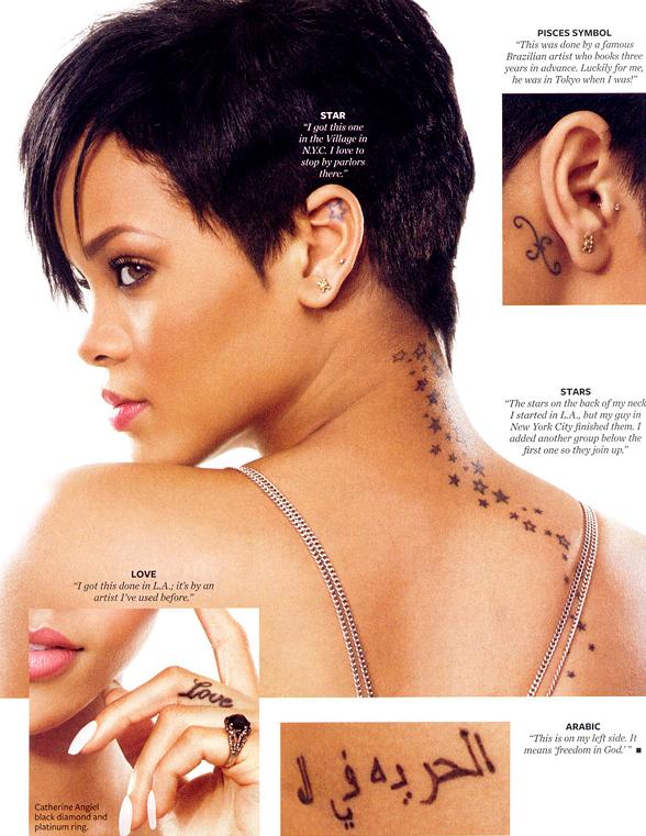 Rihanna Tattoo. カテゴリ: TATTOO