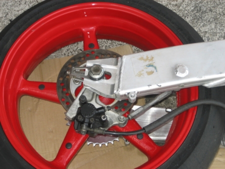 RS250R HRC リヤホイール HRC・RS250リアホイール移植 : DMR-Japan
