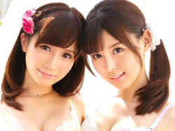 葵つかさ 小島みなみ AV業界屈指の美少女2人と超贅沢な逆3P!