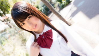 中出し以外は認めないSEX大好き黒髪美少女JK!