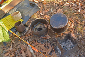 pots,cups and stoves