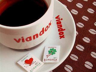 romania stamp+viandox