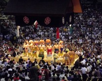 幕内土俵入り