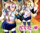 おそろいv