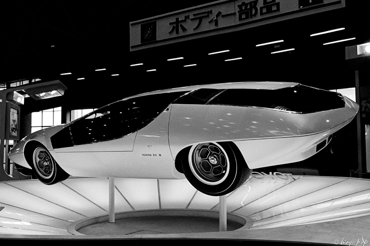 1969年の東京モーターショーに出展されたトヨタ EX-Ⅲ -02