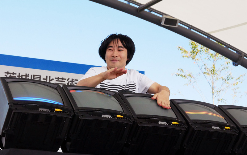和田永さんのパフォーマンス