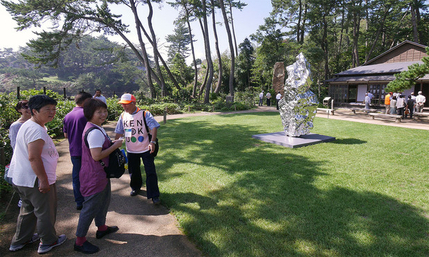茨城県北芸術祭六角堂
