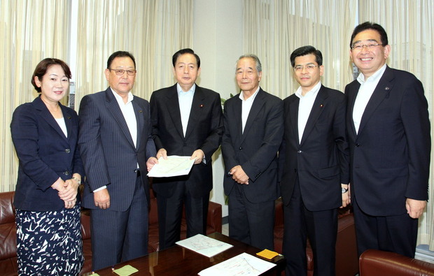 県北3市長の国交大臣要望