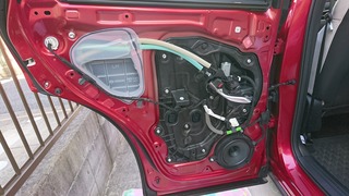 CX5BOSE仕様リアスピーカー CX-5 (KF) / スピーカー交換(クラリオンSRT-1733) / その4(リア