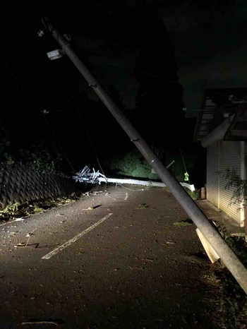 雲ヶ畑 台風21号 前田木材
