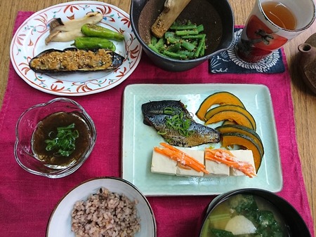 発酵豆腐献立