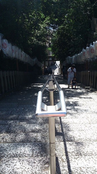 大江神社の階段2