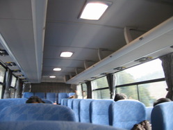 高速バス 霧島号車内