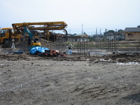 サザンブルー鹿児島 建築現場