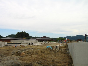 フォンタナの丘かもう建設現場