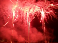 姶良市前夜祭花火