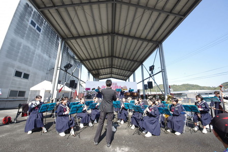 2015年白金酒造さくら祭り重富中学校吹奏楽部