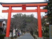 蒲生八幡神社鳥居