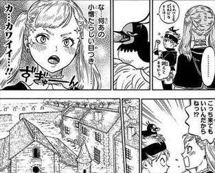 ブラッククローバー2巻 ノエルの可愛い基準が謎