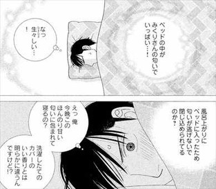 逃げるは恥だが役に立つ2巻 ベッドの匂い