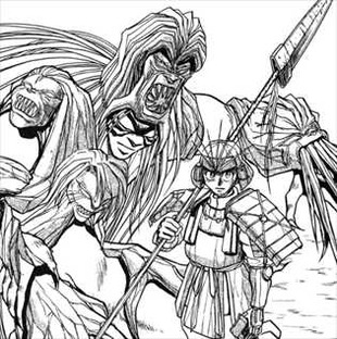 うしおととら29巻/武装化した潮と虎