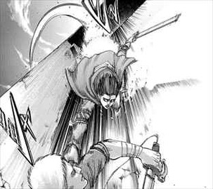 進撃の巨人18巻 ライナーを襲うリヴァイ