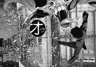 東京喰種6巻 ビルでのバトル描写2