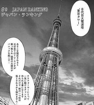 テラフォーマーズ18巻 8代目東京タワー