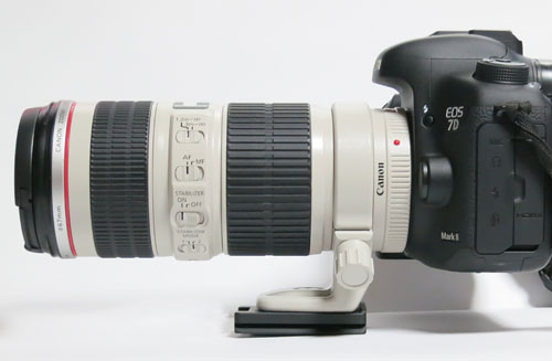 KIRK製 EF100-400mm F4.5-5.6L IS II USM 用アルカスイス互換レンズ 