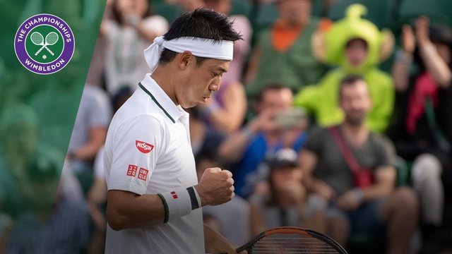 錦織圭ウィンブルドン2018