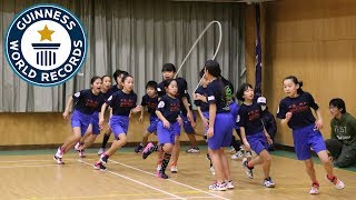 ギネス縄跳び記録
