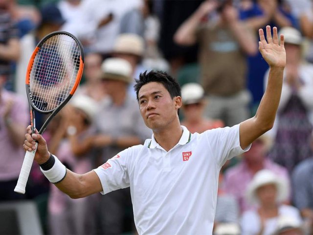 錦織ベスト8ウィンブルドン