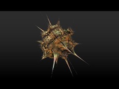 ウイルスフラクタル3D